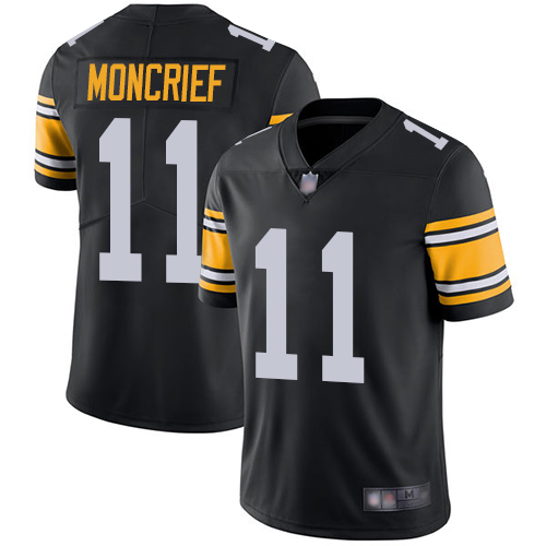 Youth Pittsburgh Steelers Football #11 Limited Black Donte Moncrief Alternate Vapor Untouchable Nike NFL Jersey->women nfl jersey->Women Jersey